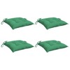 vidaXL Chair Cushions 6 pcs Beige 15.7"x15.7"x2.8" Oxford Fabric - 3 of 4