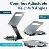 Lifelong Laptop Stand For Desk, Adjustable 10-17 in, Ergonomic Riser for Laptop & Macbook - 2 of 4
