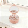 Unique Bargains Round Multi-Function Jewelry Box Jewelry Organizer 1 Pc - 4 of 4
