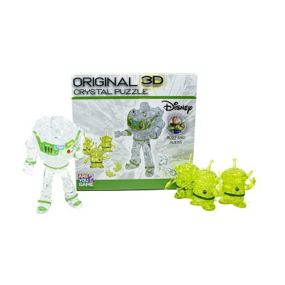 Disney Buzz Lightyear and Aliens Multi-Color 3D Crystal Puzzle