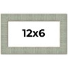 PosterPalooza | Panoramic Sculpted Blue Picture Frame - UV Acrylic, Foam Board Backing, Hanging Hardware - 2 of 4