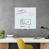U Brands Floating Glass Dry Erase Board 36 x 36 White 3976U00-01 - 3 of 4