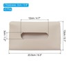 Unique Bargains Car Sun Visor Seat PU Leather Adjustable Elastic Strap Tissue Box Covers 2 Pcs - 2 of 4