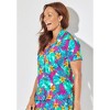 Swimsuits for All Women's Button Front Beach Shirt (Plus Sizes Available) - 4 of 4