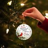 Memorial Cardinal Ornaments Gifts for Loss of Loved Ones - Memorial Ornament for Christmas Tree Decor - Sympathy Keepsake Gift - 4 of 4