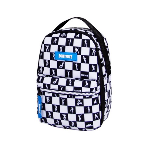 Fortnite Lunch Box Backpack Fortnite Emote Lunch Kit Black Check Target