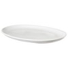 18" x 14" Porcelain Oval Serving Platter White - Threshold™ - 2 of 3