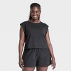 Women's Jersey Relaxed Short Sleeve T-Shirt - All In Motion™ - image 3 of 4