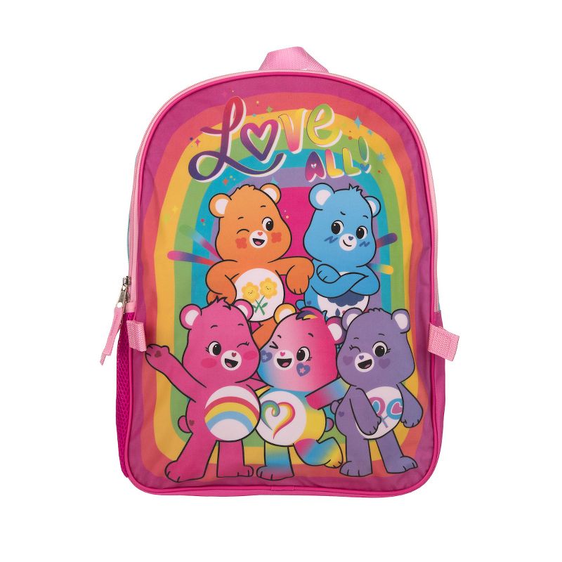 Care Bears Love All Youth Girl's 2-Piece 16" Backpack & Lunch Kit Combo Set, 2 of 7