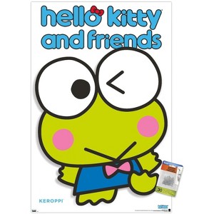 Trends International Hello Kitty and Friends: Hello - Keroppi Feature Series Unframed Wall Poster Prints - 1 of 4