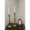 Slickblue Rustic Antique Finish Gold Taper Candle Holder - Large and Small Sizes - image 4 of 4