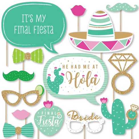 Fiesta Party Fans Fiesta Decorations, Fiesta Party Decorations, Bridal  Fiesta, Mexican Fiesta, Boho Bachelorette, Fiesta Party Supplies 