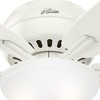 Hunter Newsome 52" Lighted Ceiling Fan Fresh White Finish - 2 of 4