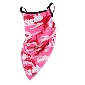 Unique Bargains Camouflage Triangle Earloop Face Guard 1 Pc - 1 of 4