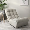 GlasFlength Accent Chairs Modern Lounge Chair with Streamlined Comfort for Living Room or Reading Nook, Gray,41.3”*23.6”*29" - 4 of 4