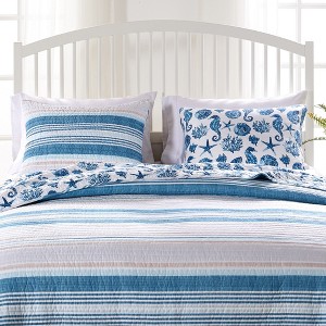 Greenland Home Fashions 2102BKS Pebble Beach King Sham,20x36 Inches - 1 of 3