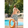 LA LEELA Men's Sarong Bath Swim Beach Pareo Wrap One Size Metal Dolphin - 3 of 4