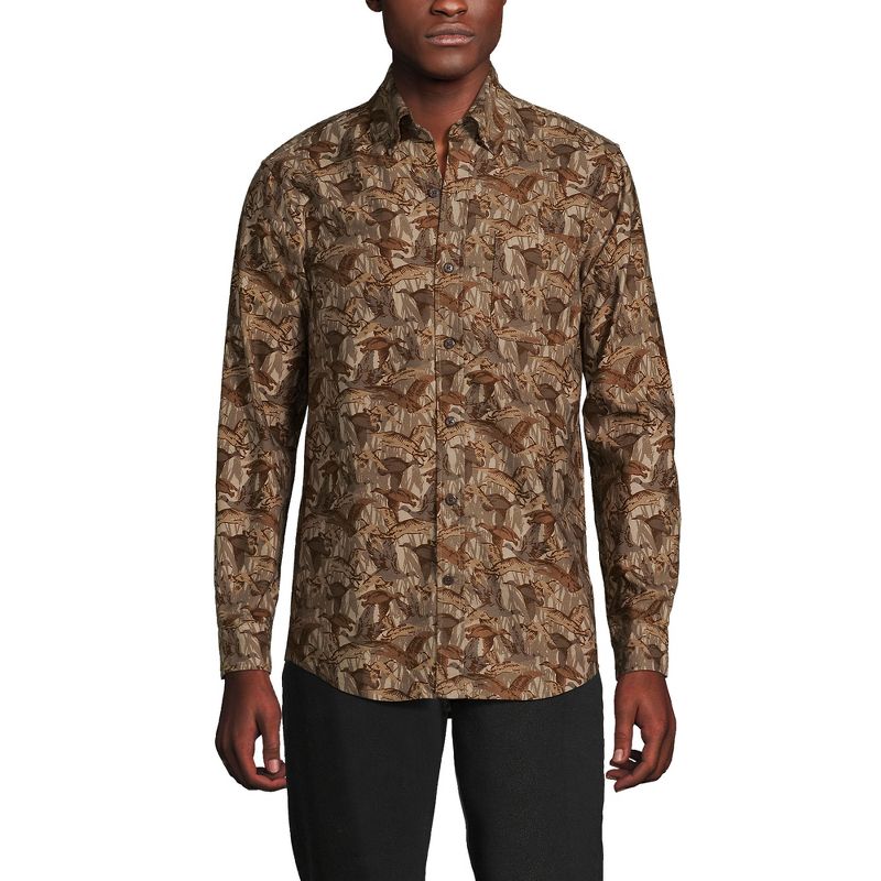 Lands' End Blake Shelton x Lands' End Men's Traditional Fit Flagship Flannel Shirt, 1 of 6