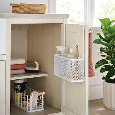 Punched Metal Over the Door Kitchen Cabinet Organizer - Brightroom™