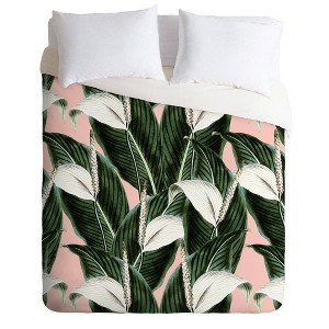 Full/Queen Marta Barragan Camarasa Comforter & Sham Set Green - Deny Designs