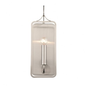 Elk Home Merge 1 - Light Wall Light in  Satin Nickel - 1 of 4