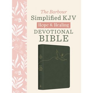 The Hope & Healing Devotional Bible [Dark Sage Doves] - by  Barbour Bibles & Donna K Maltese (Leather Bound) - 1 of 1