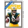 Trends International NFL Green Bay Packers - Josh Jacobs Feature Series 25 Framed Wall Poster Prints - 3 of 4