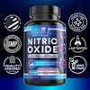 Extra Strength Nitric Oxide Supplement 3X Strength L Arginine, Citrulline Malate, AAKG, Beta Alanine - 60 Capsules By Health Nutrition Naturals - 4 of 4