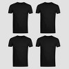 Hanes Men's Premium 4pk Slim Fit Crewneck T-shirt : Target