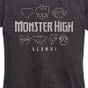 Women's - Monster High - Monster High Short Sleeve Graphic T-Shirt - 2 of 4
