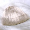 Hadley Wren Ribbed Knit Beanie - Beige - 2 of 4