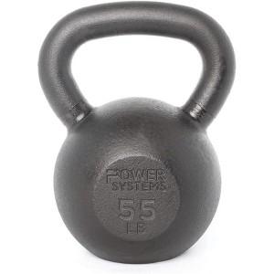 Power Systems Cast Iron Kettlebell (10 lb), Strength Training Kettlebells for Home Gym Workouts - 1 of 4