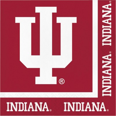 Creative Converting Indiana University Luncheon Napkin Kit 60ct