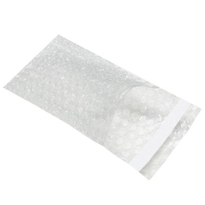thumbnail image 2 of UOFFICE 100 Pack Bubble Mailers – 6x8.5 Inch Kraft Wrap Pouches, Self-Sealing (USA Made) 2 of 6