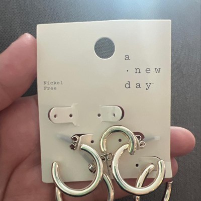 Multi Parts Rubber Disc Earring Back - A New Day™ Clear : Target