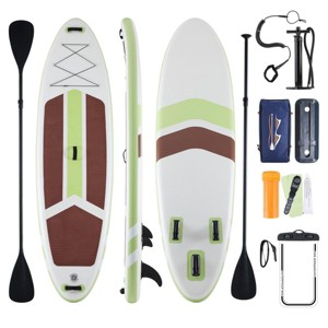 SEVOBAL Stand-Up Paddleboards 10 ft 5 in Inflatable Paddle Board Wide Stable Design with Premium Accessories - 1 of 4