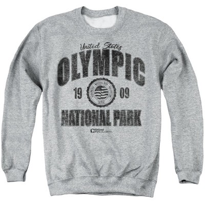 Men's Olympic National Park Established Date Crewneck Sweatshirt