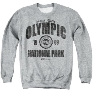 Men's Olympic National Park Established Date Crewneck Sweatshirt - 1 of 4