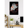 Trends International Star Wars: Power Of The Force - Millennium Falcon Unframed Wall Poster Prints - 2 of 4