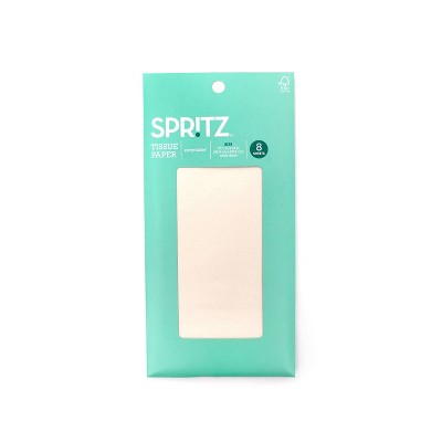 8ct Paper Tissues Cream - Spritz™