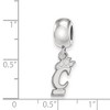 Black Bow Jewelry Sterling Silver Cincinnati Bearcats NCAA Bead Charm - 3 of 4