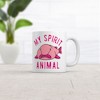 Crazy Dog T-Shirts My Spirit Animal Mug Funny Ugly Blobfish Joke Cup-11oz - 2 of 4