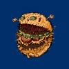 Boy's Design By Humans Monster Burger By LetterQ T-Shirt - 2 of 4
