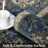 Area Rug Boho Traditional Fuzzy Carpet for Living Room, Bedroom Dining Room and Kitchen Office Nursery Non-Slip - 4 of 4