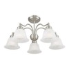 Livex Lighting Essex 5 - Light Chandelier in  Brushed Nickel - 3 of 4