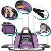 PetAmi Airline Approved Pet Carrier for Cat Dog, Soft Sided Travel Supplies Accessories, Ventilated Carrying Bag Kitten Puppy - 3 of 4