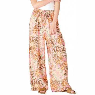 Women's Wide Leg Flowy Pants - Dex