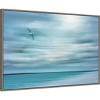 33" x 23" Abstract of Bird and Beach by Don Paulson Danita Delimont Framed Canvas Wall Art Print - Amanti Art: Modern Decor - 2 of 4