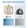6/10/12 ft Outdoor All Weather Pop Up Tent, Instant Tent Shelter, Rainproof Camping Sun Shelter for Patio, Backyard, Deck - 4 of 4