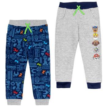 Paw Patrol Rocky Zuma Rubble Chase Marshall Fleece 2 Pack Pants Toddler to Little Kid